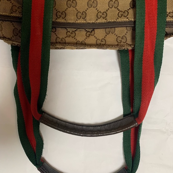 Gucci Authentic Monogram Tote Bag - Picture 7 of 13